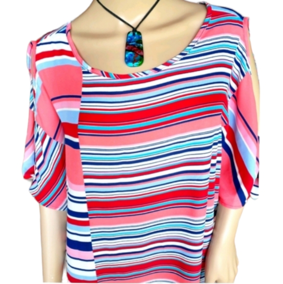 EST. 1946 Colorful Striped Top - Picture 3 of 6